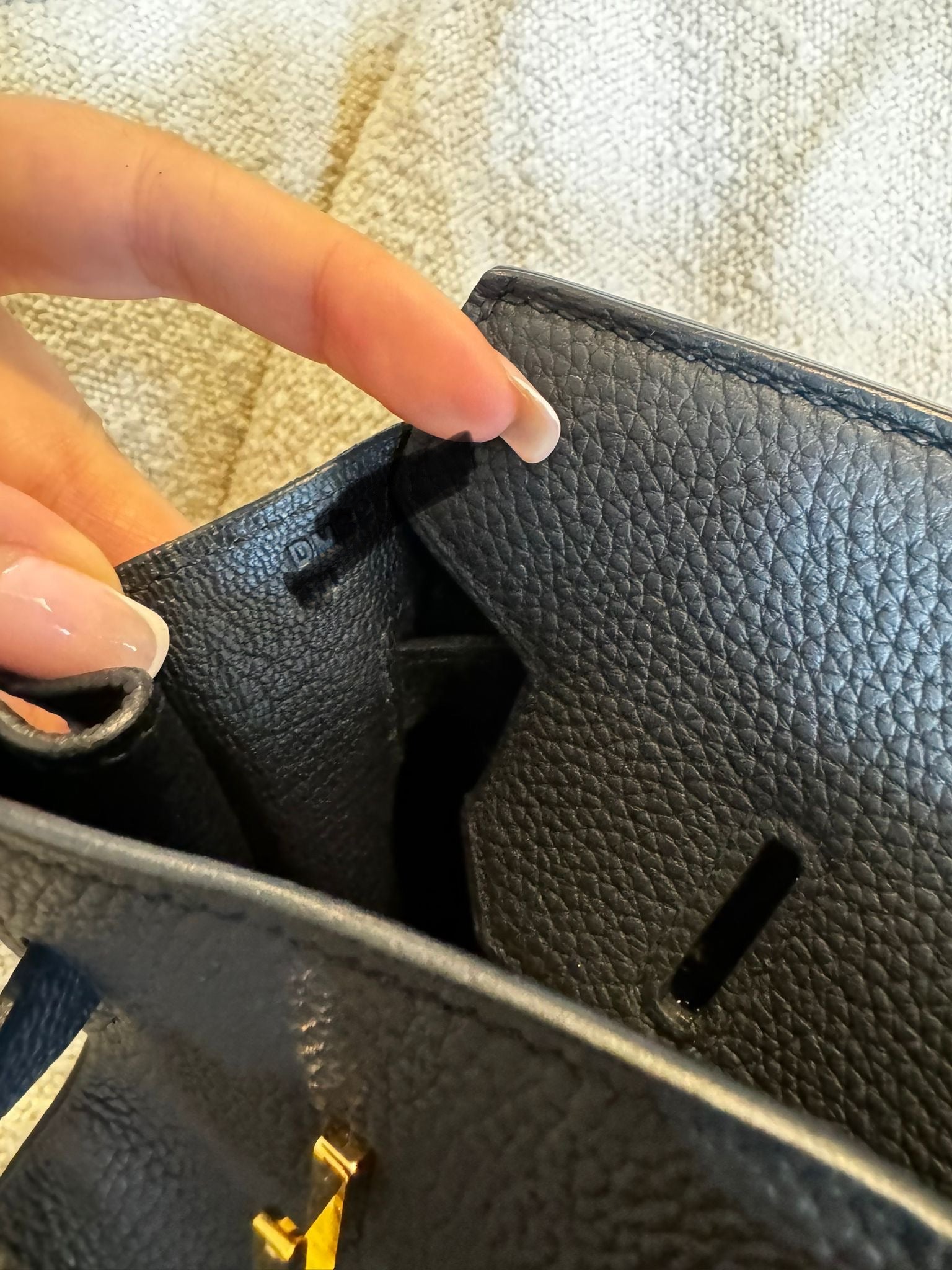 Hermes Birkin 30 Black togo ghw